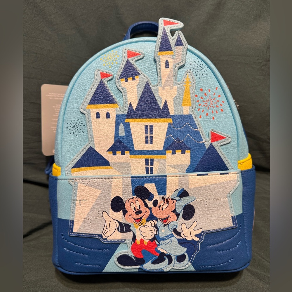 ￼ NWT Disneyland 65th anniversary lounge fly